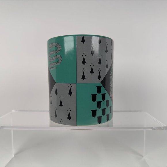 Harry‎ Potter Coffee Cup Slytherin Crest Mug Teal and Black - Picture 2 of 6